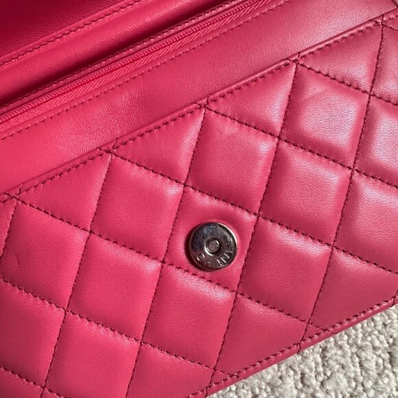 Chanel Barbie Pink Wallet on Chain WOC - Picture 7 of 14